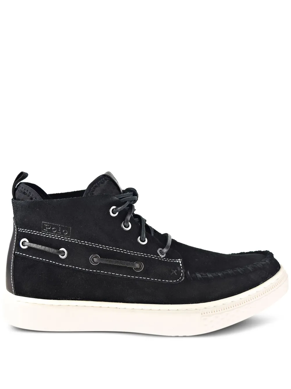 Polo Ralph Lauren Chukka 100 suede lace-up sneakers Black