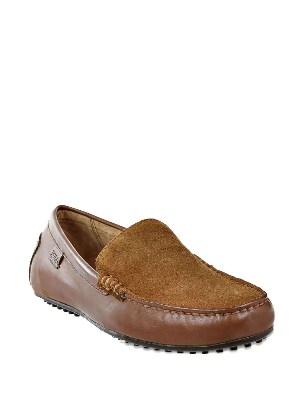 Polo Ralph Lauren Woodley-SO-Driver leather loafers - Bruin