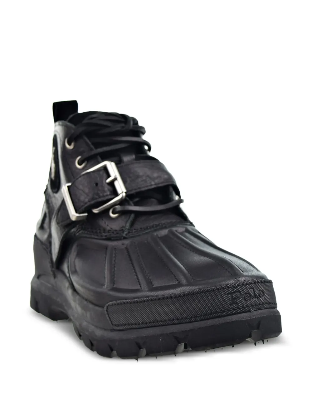 Polo Ralph Lauren buckle-strap leather boots | Chelsea Boots | Image 2
