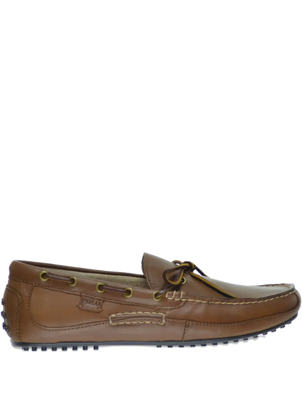 Polo Ralph Lauren leather boat shoes Brown