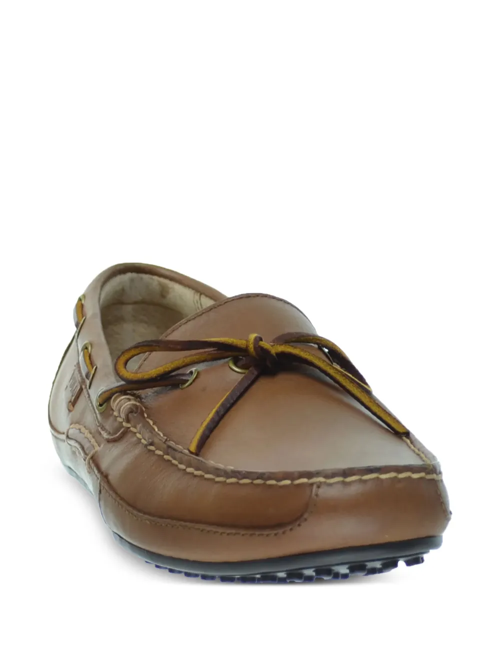 Polo Ralph Lauren Leren bootschoenen Bruin