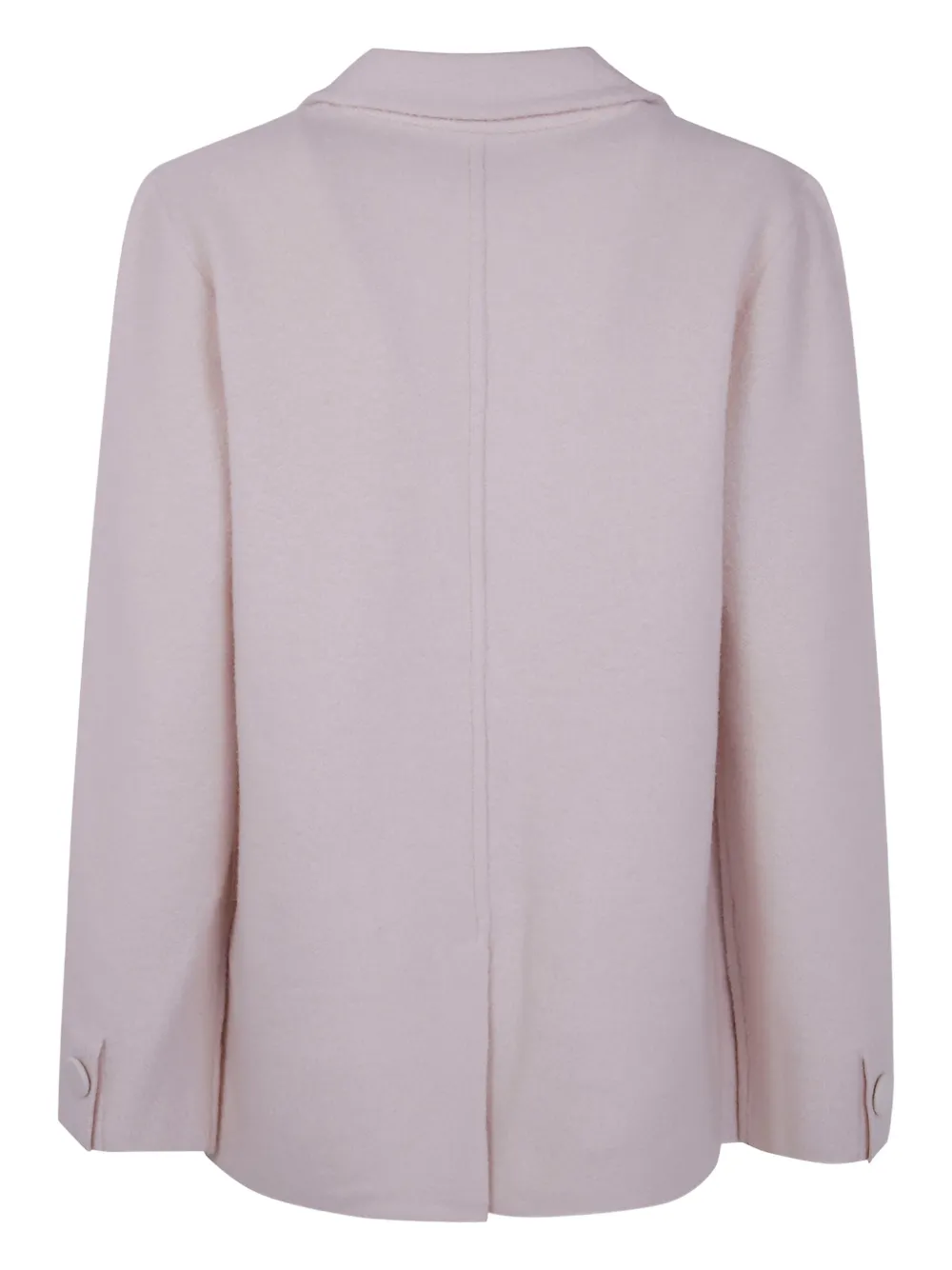 Blugirl Rose-embellished Wool Jacket In Pink