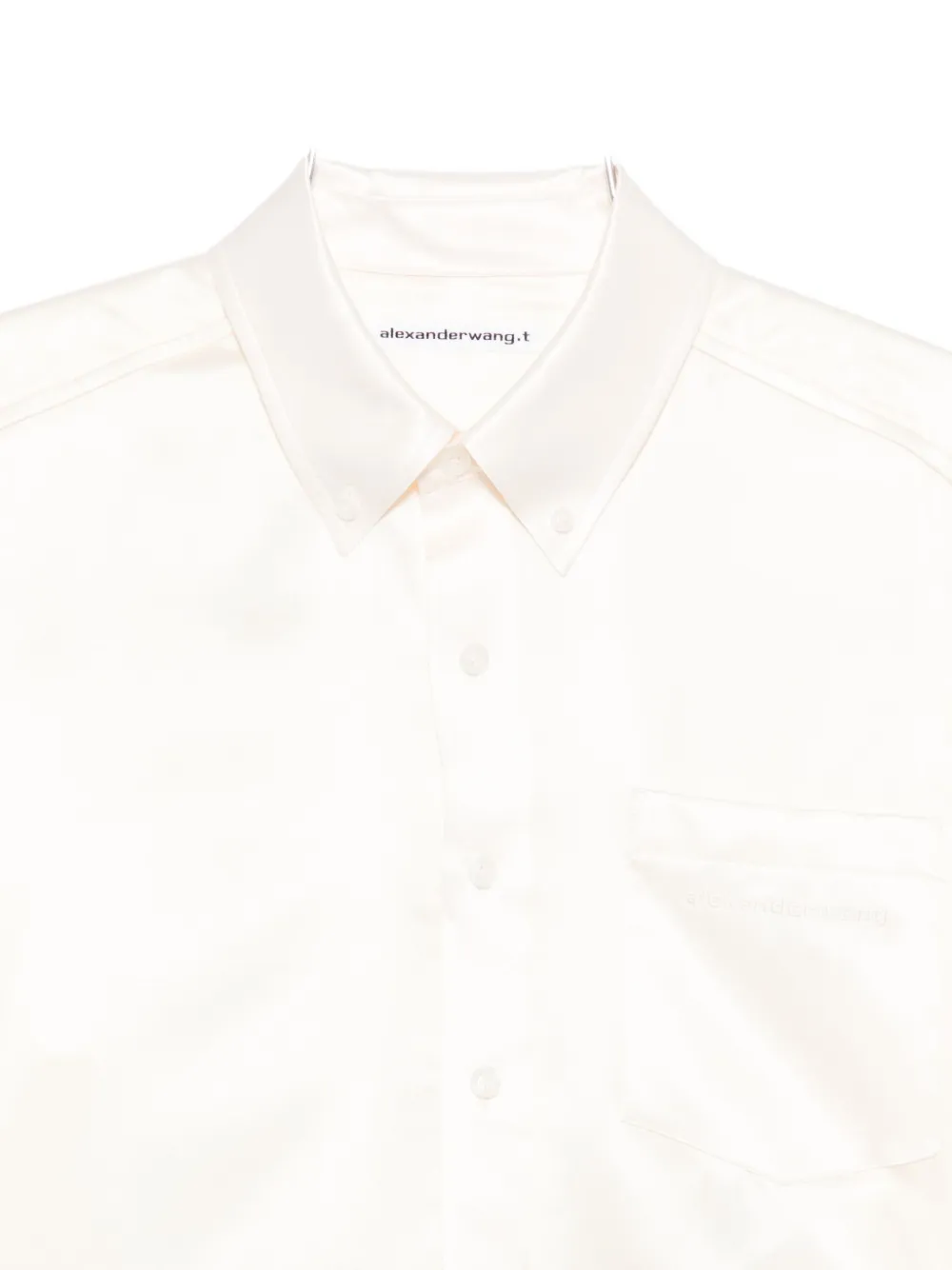 Alexander Wang Silk Shirt In Animal Print
