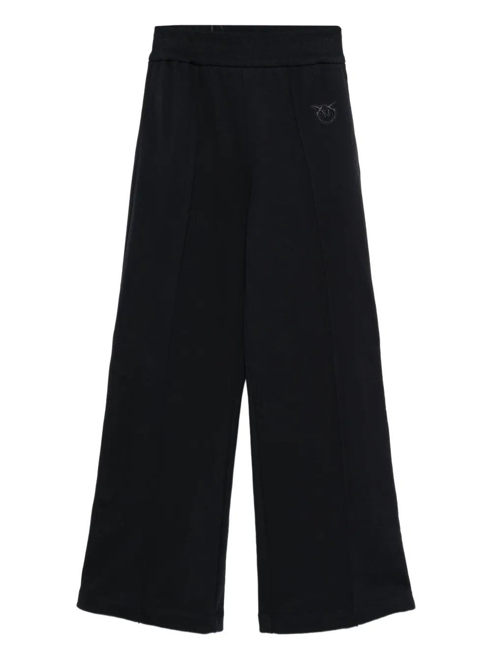 PINKO logo-embroidered track pants - Nero