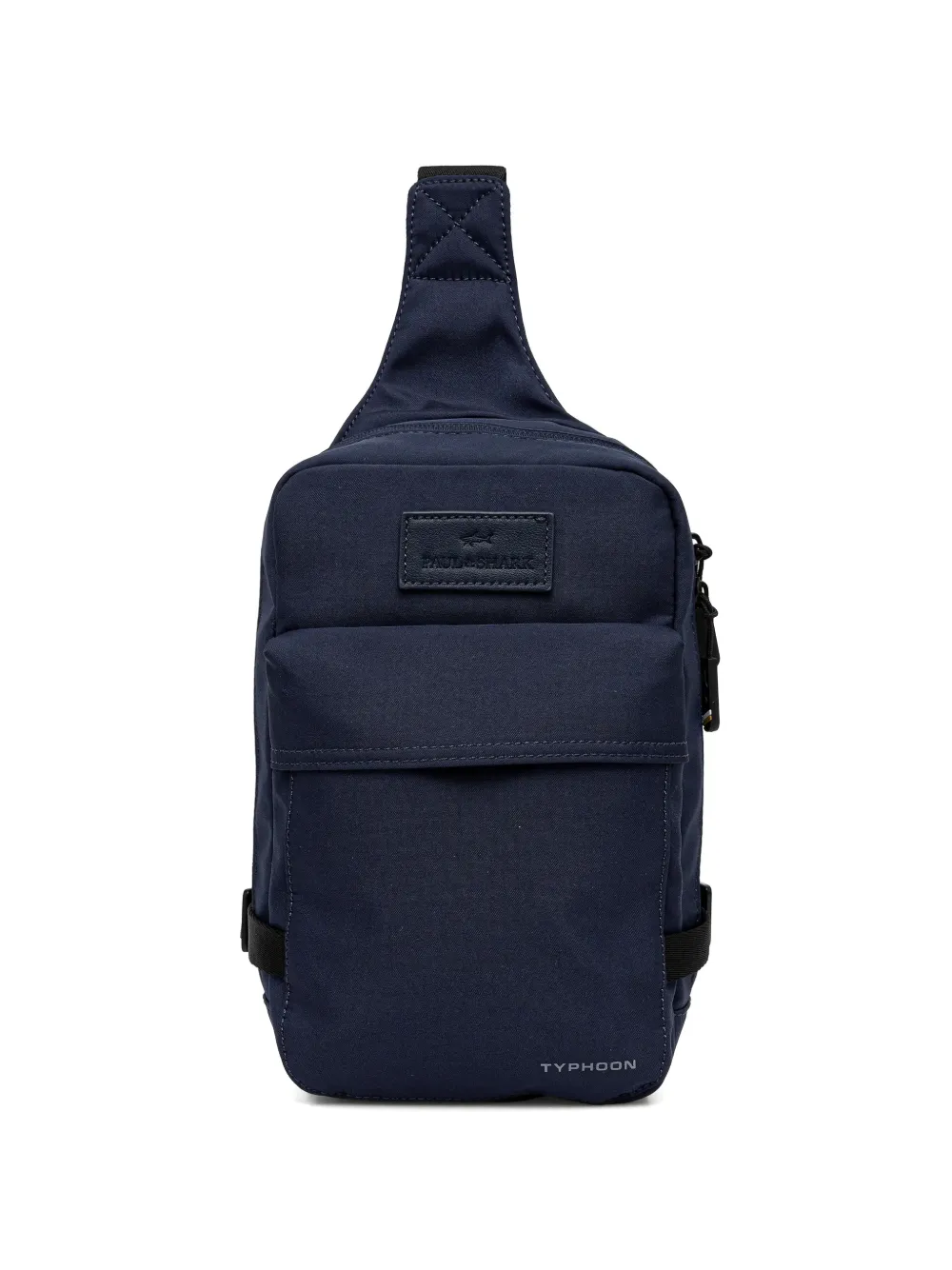Paul & Shark Gürteltasche mit Logo-Patch - Blau