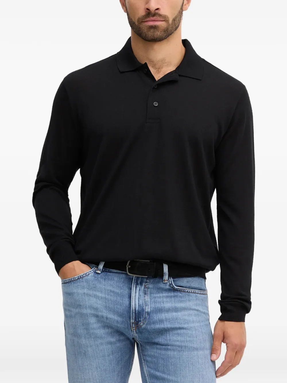 Paul & Shark button polo shirt - Nero