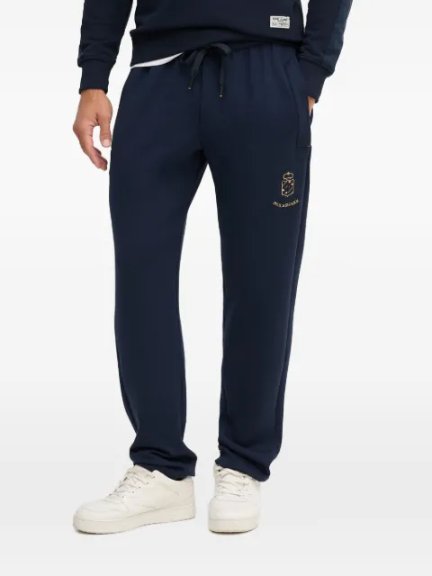 Paul & Shark drawstring embroidered track pants