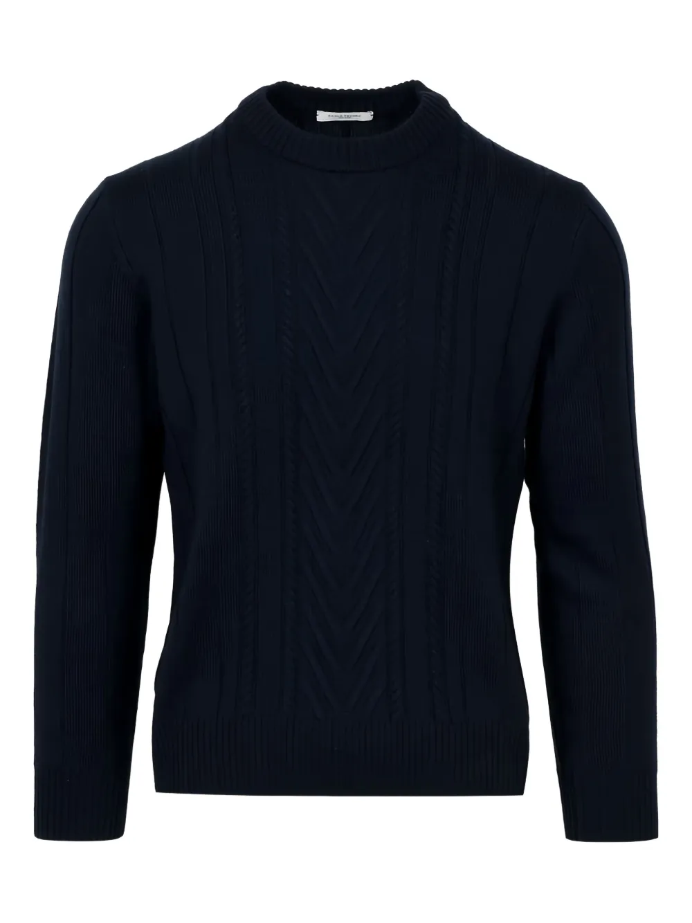 Paolo Pecora cable-knit sweater | Blue | Image 1