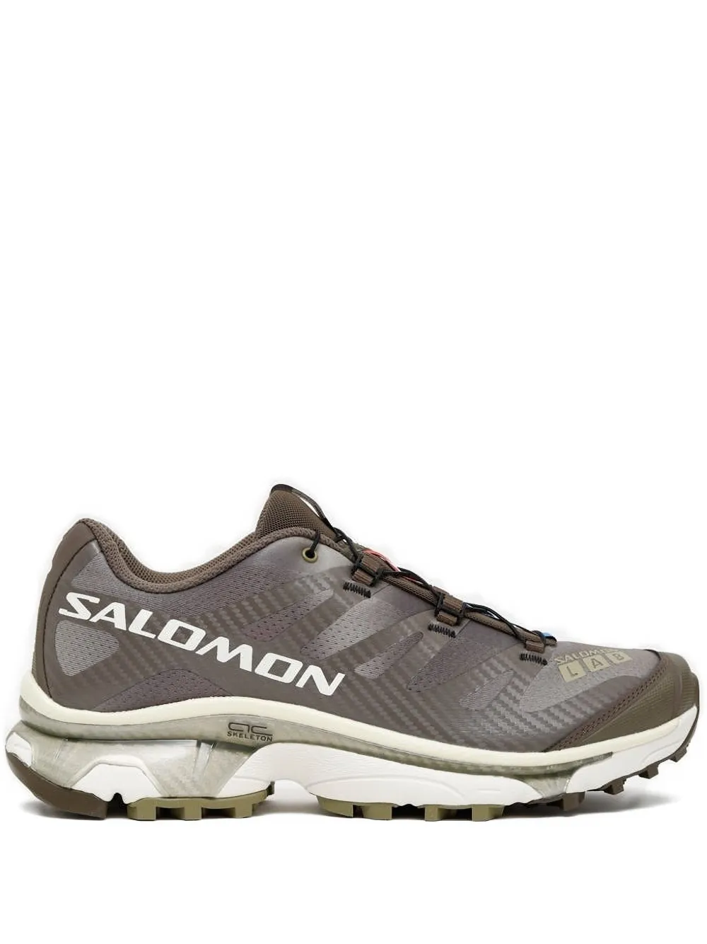 Salomon Low Xt-4 Og Dark Green Sneaker In Multi