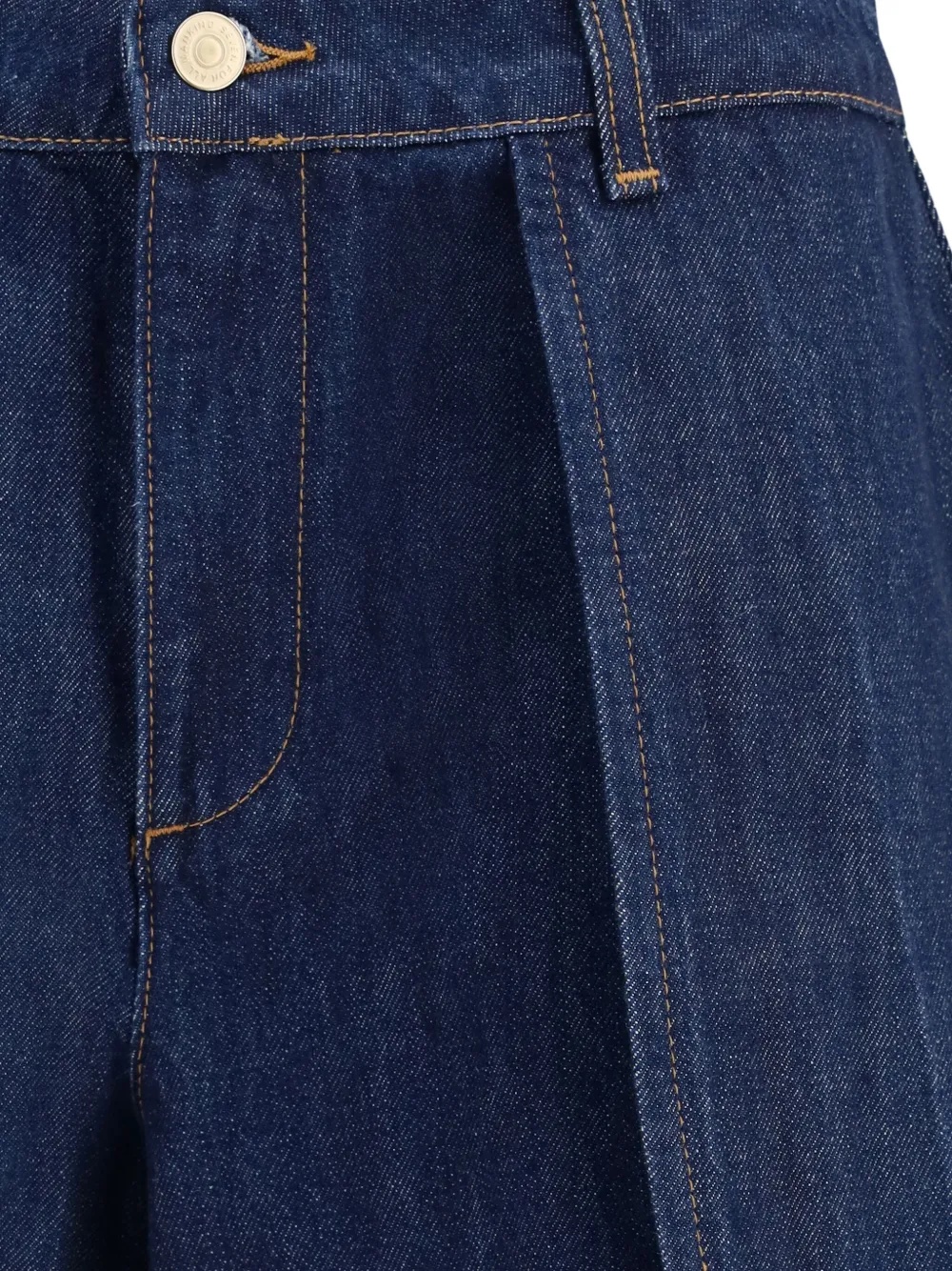 7 For All Mankind Womens Blue Petal Tulip Barrel-leg Denim Jeans In Blue