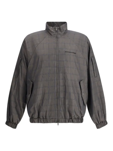 Balenciaga checked zip-up jacket