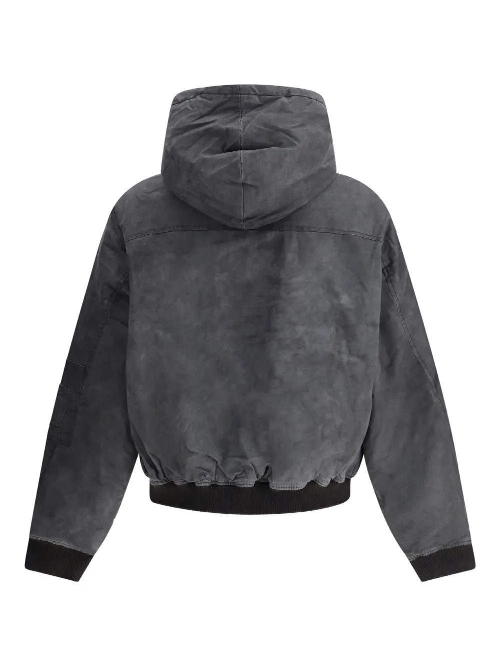 Represent Hooded Bomber Washed In Gray
