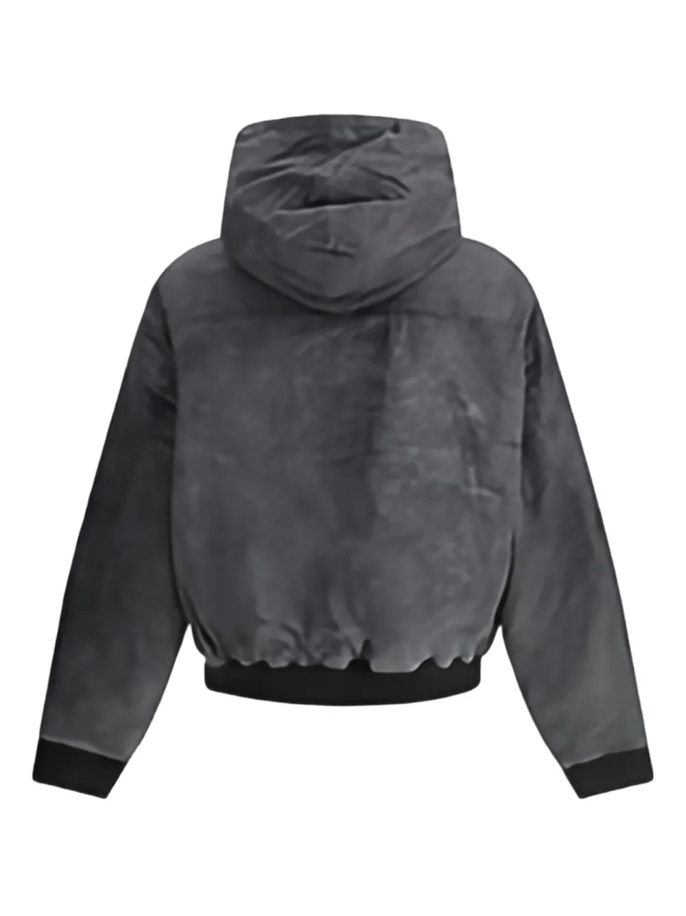 Represent Hooded Bomber Washed In Gray