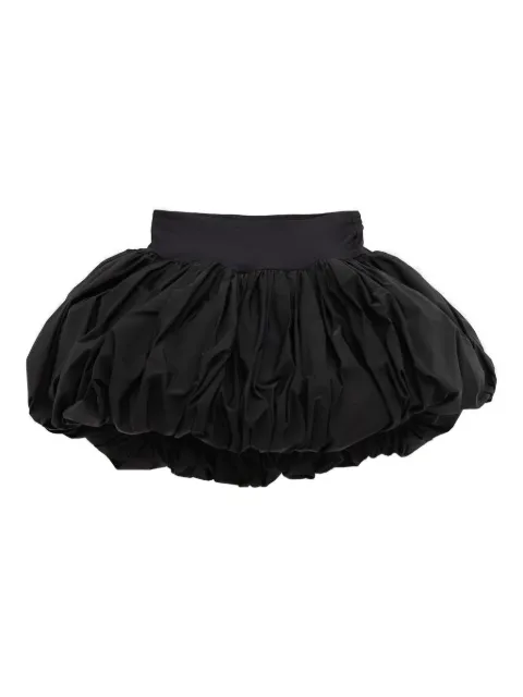 Vaquera falda corta estilo puff