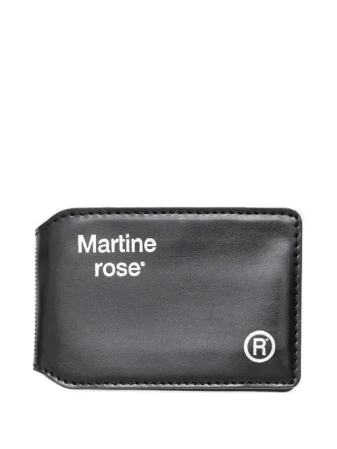 Martine Rose logo wallet