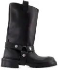 Golden Goose Kurt buckle-strap calfskin boots - Black