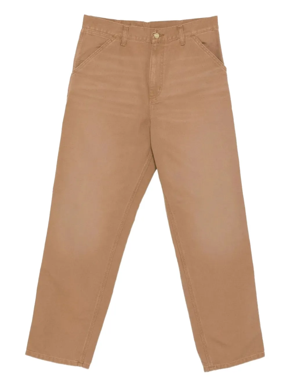 Carhartt WIP patch detail trousers | Brown | Image 1