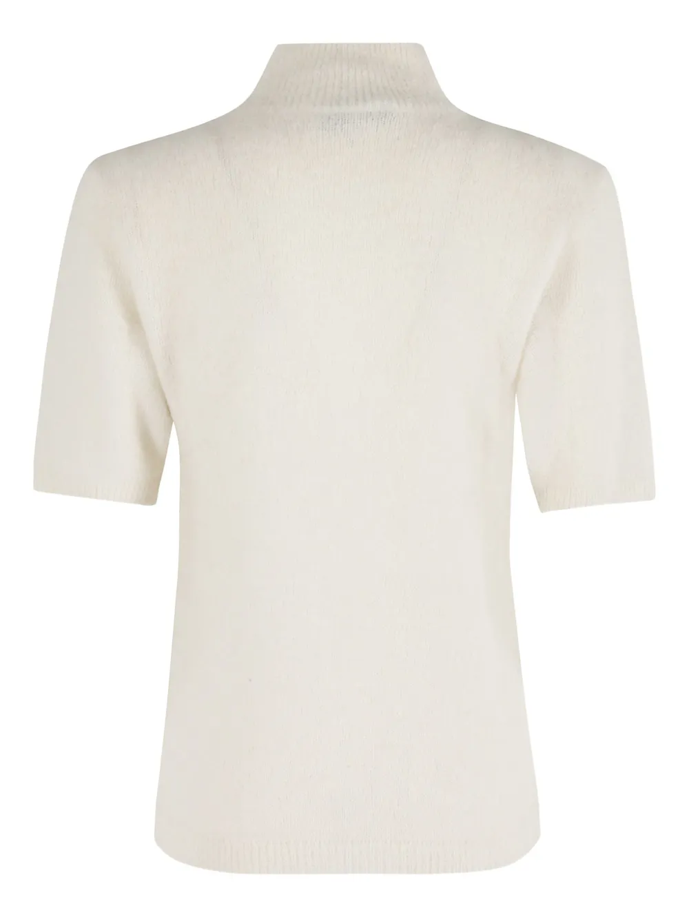 Apc Edie Short-sleeve Sweater In White