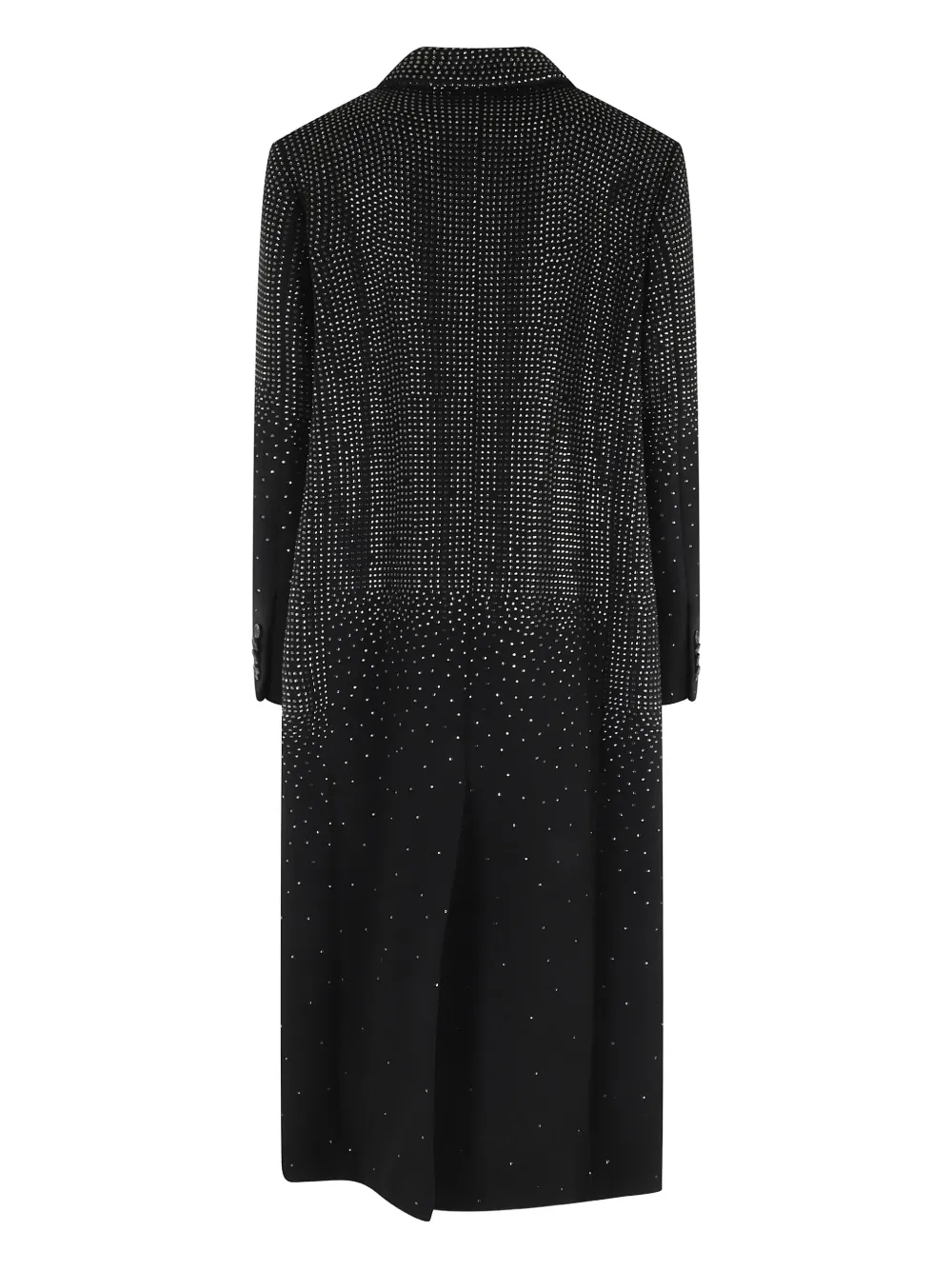 Giuseppe Di Morabito Crystal-embellished Coat In Black