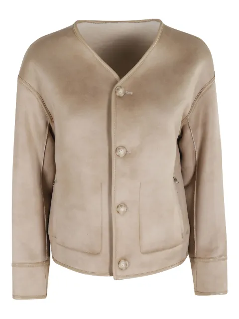 Urbancode button-fastening patch-pocket jacket