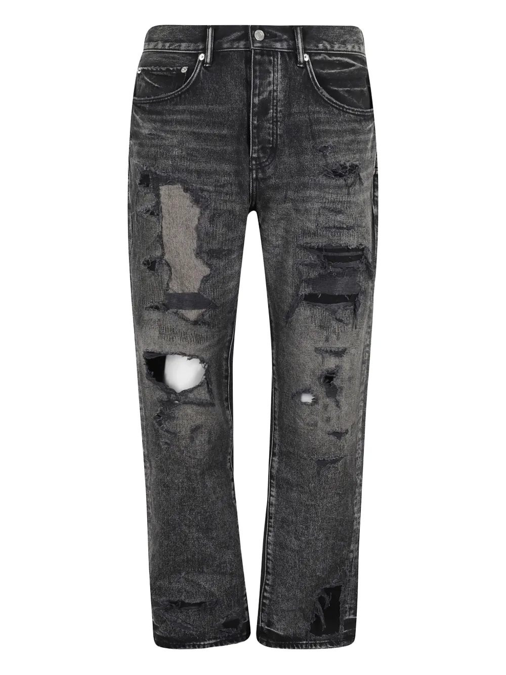 Purple Brand distressed jeans | Grey | Image 1