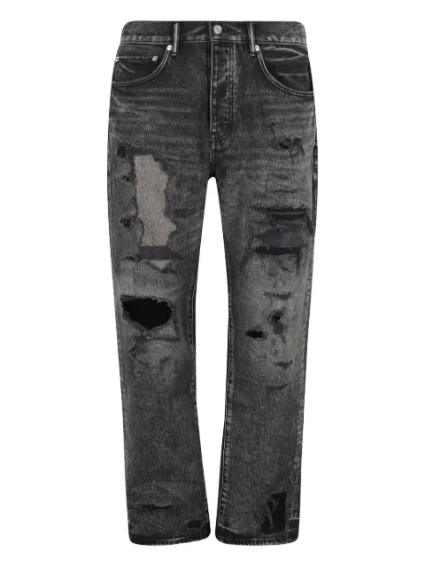 Purple Brand jeans con efecto envejecido