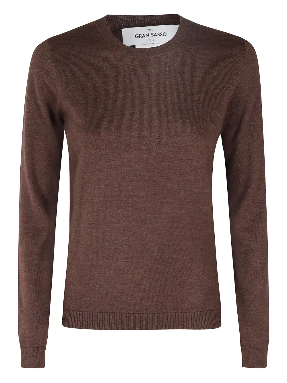 Gran Sasso crew-neck sweater - Marrone