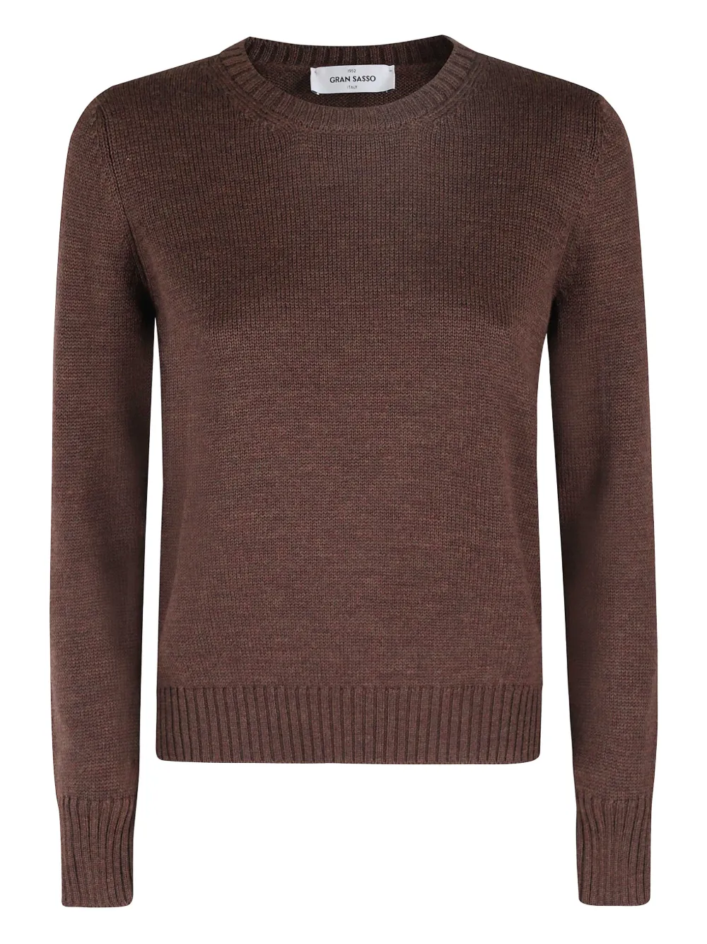 Gran Sasso Ribbed Sweater In Multi