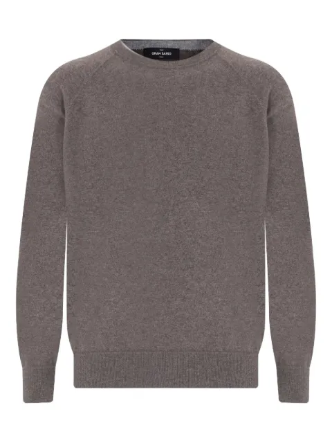 Gran Sasso long-sleeve crew-neck sweater