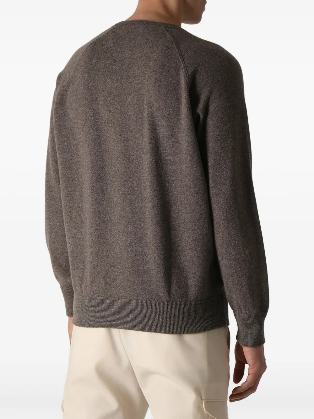 Gran Sasso Sweater met ronde hals Bruin