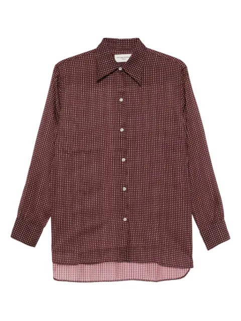 Officine Generale geometric-print shirt