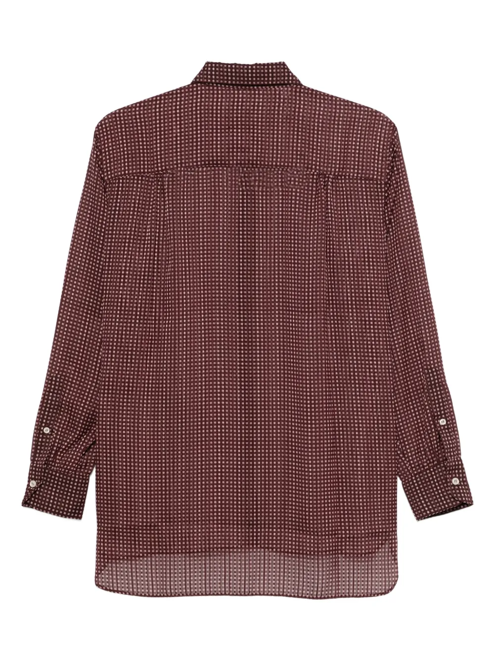 Officine Generale Blouse met geometrische print - Rood