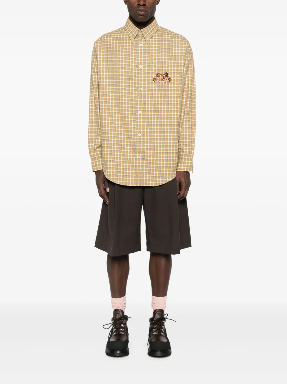 Drôle De Monsieur Cheval Shirt In Neutral