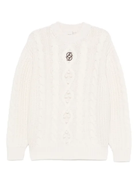 Drôle De Monsieur suéter en tejido de ochos