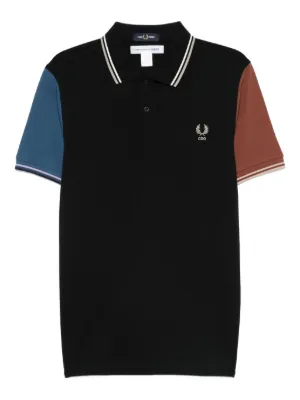 Comme Des Garçons Shirt x Fred Perry カラーブロック ポロシャツ