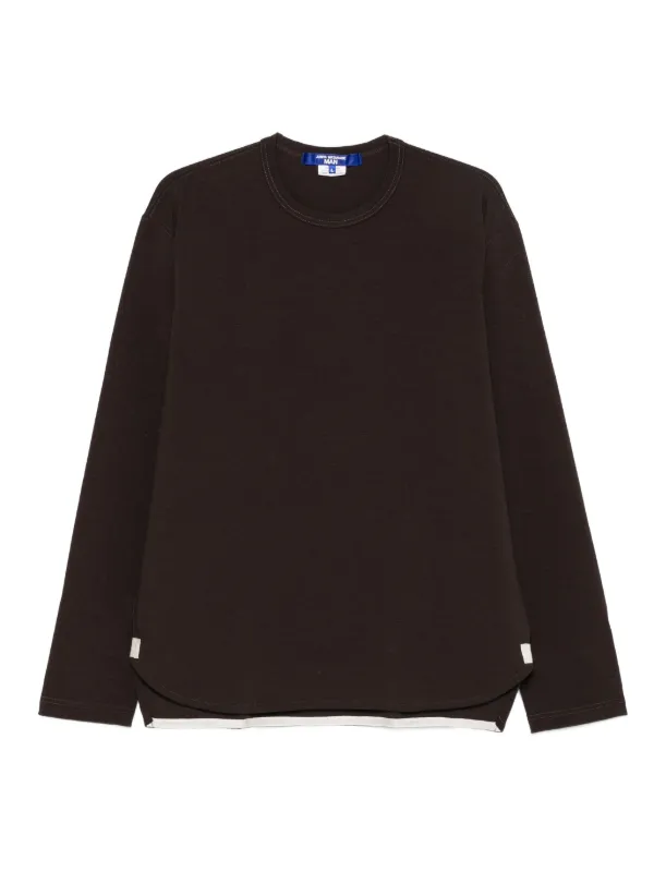  Man -  Man Tシャツ オーバーサイズ（ヘビーウェイト）T シャツ（Black）|Sunspel
