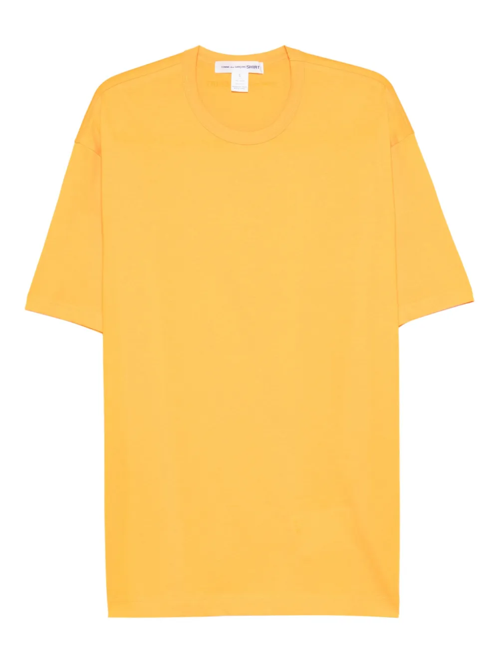 Comme Des Garçons Shirt round-neck T-shirt | Yellow | Image 1