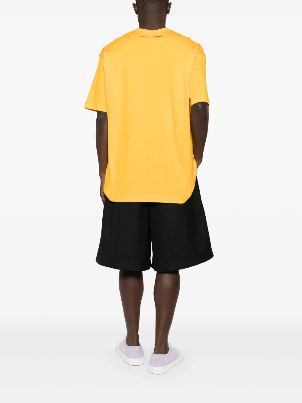 Comme Des Garçons Shirt T-shirt met ronde hals - Geel