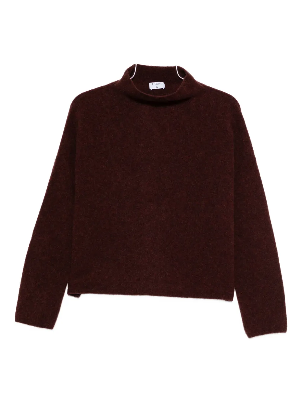 Filippa K Mika Yak Funnelneck Sweater In Brown
