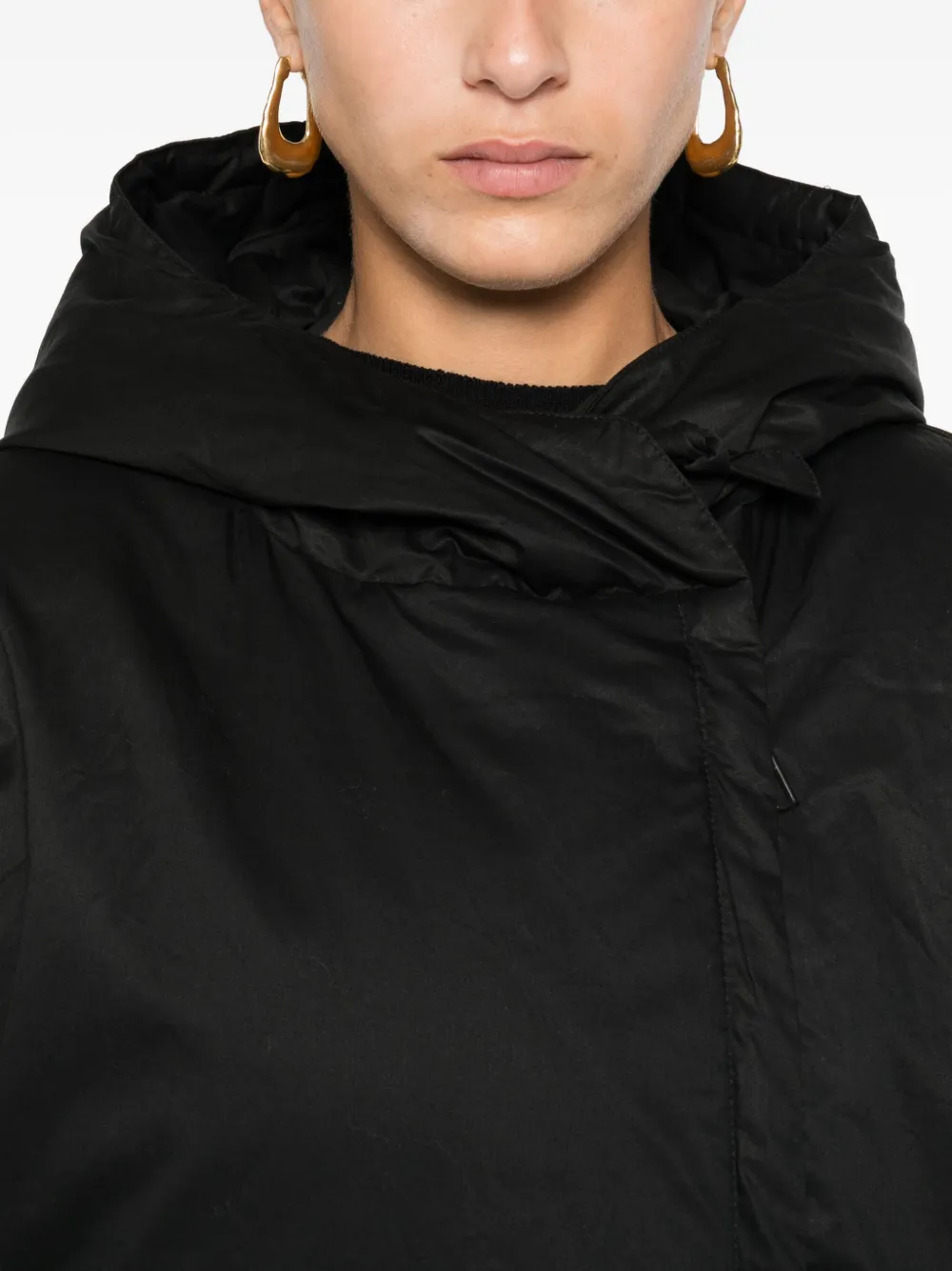 By Malene Birger Camie Recycled Cotton Coat In Black