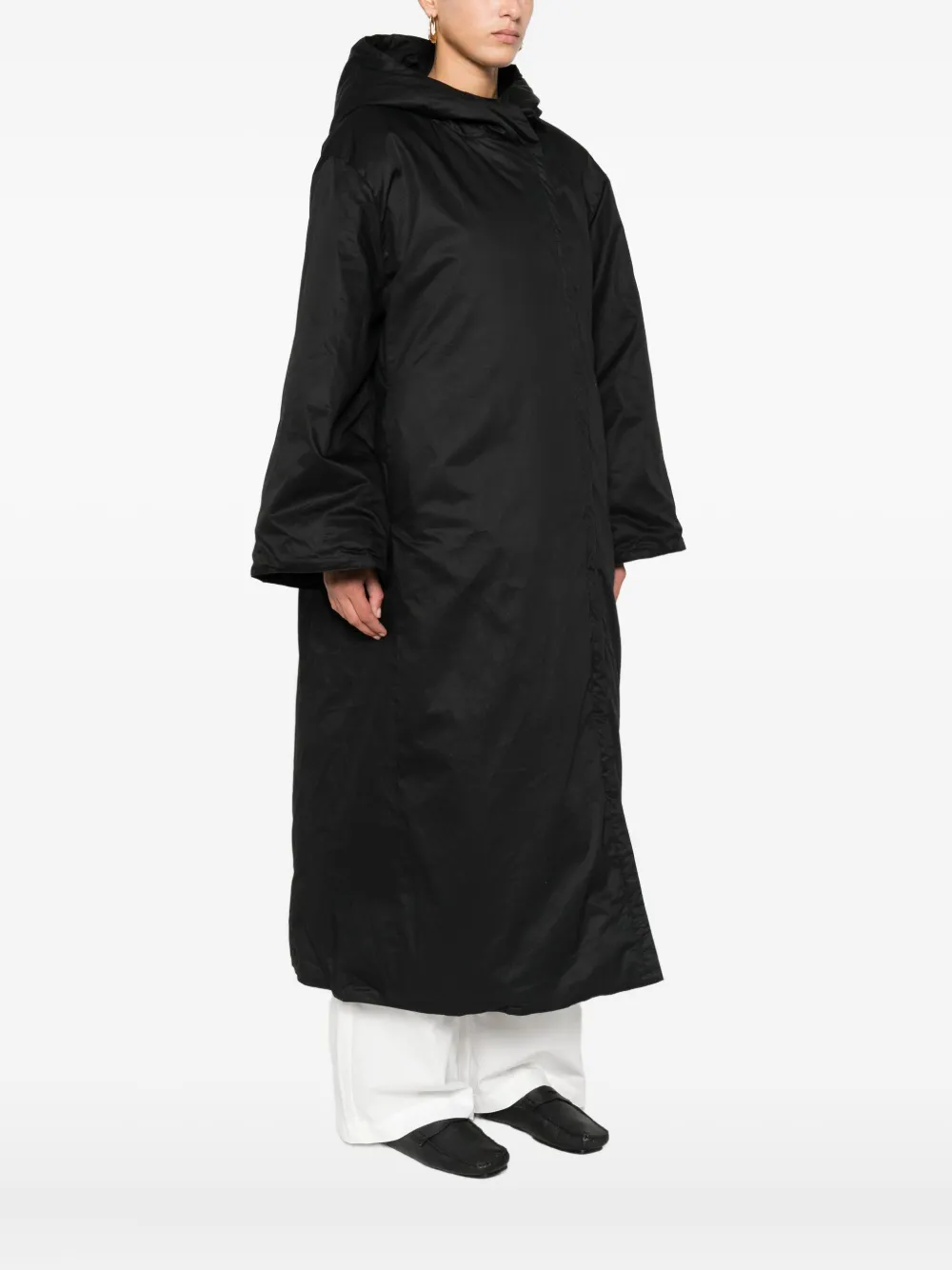 By Malene Birger Camie Recycled Cotton Coat In Black