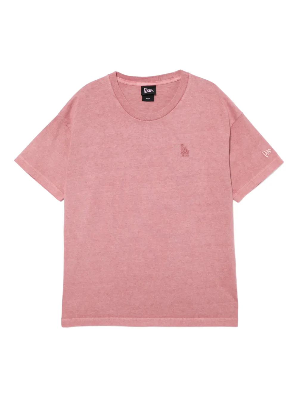 NEW ERA CAP logo-embroidered T-shirt - ピンク NEW ERA CAP logo-embroidered T-shirt - ピンク
