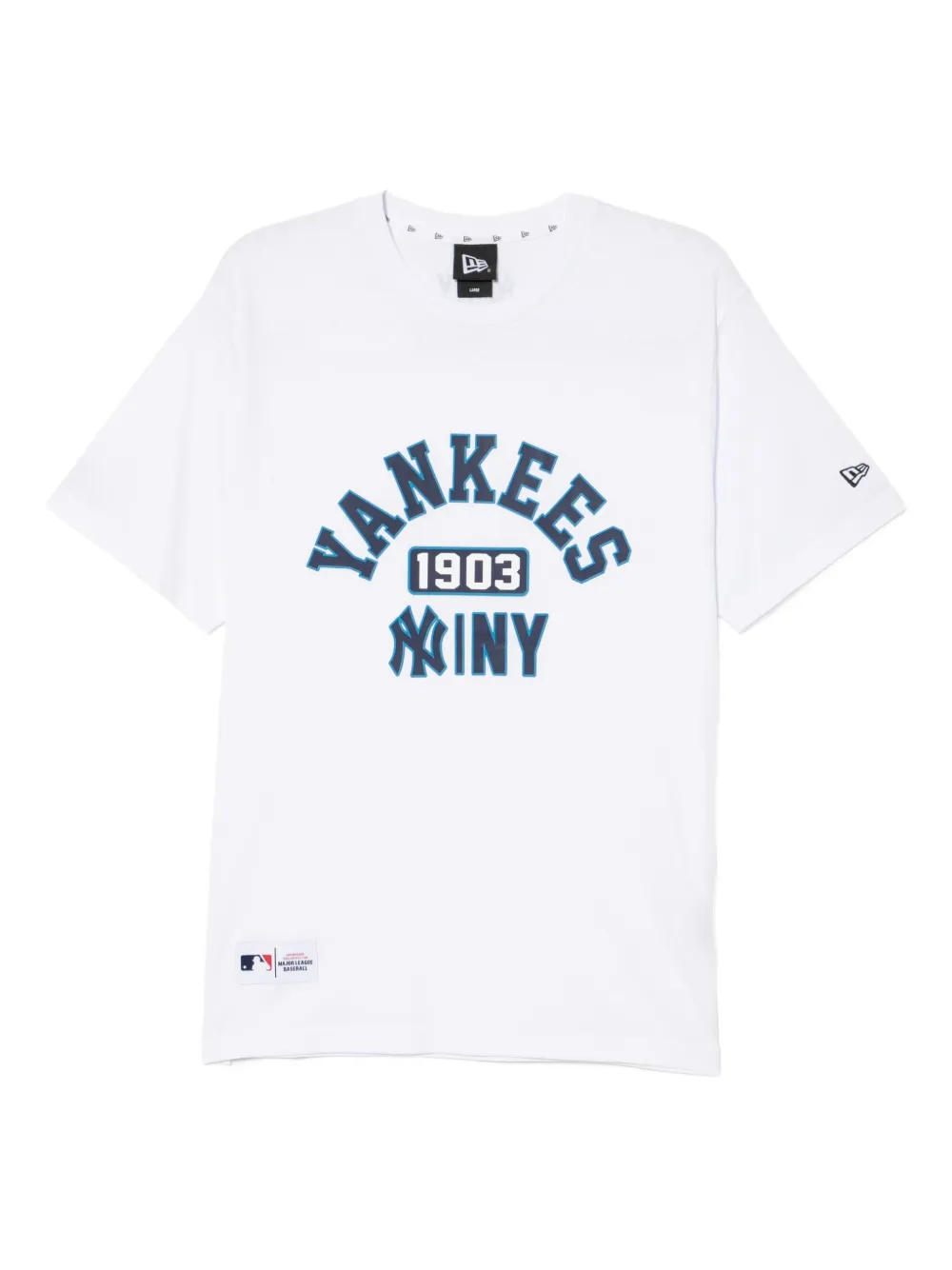 NEW ERA CAP X MLB logoed t-shirt - ホワイト NEW ERA CAP X MLB logoed t-shirt - ホワイト