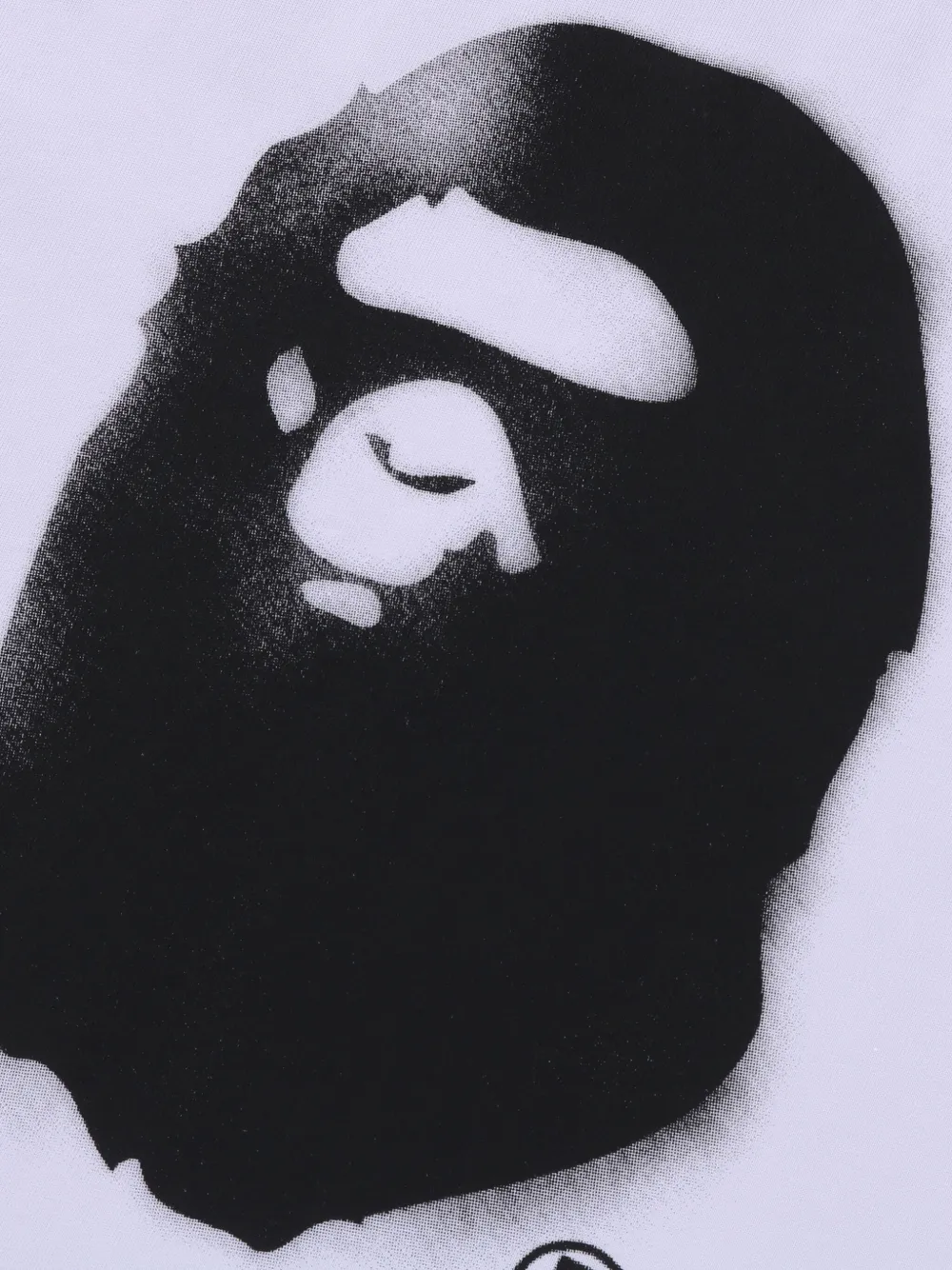 A Bathing Ape Logo-print T-shirt In White