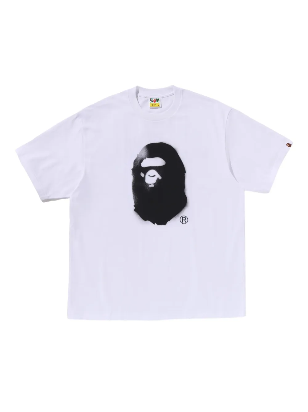 A BATHING APE® logo-print T-shirt | White | Image 1