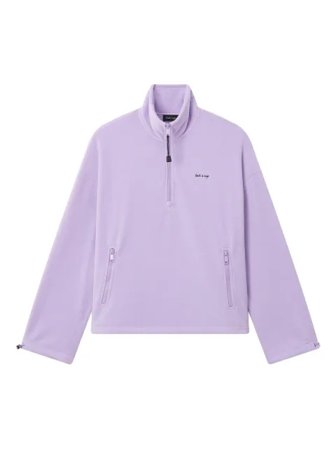 tout a coup half-zip fleece sweatshirt 