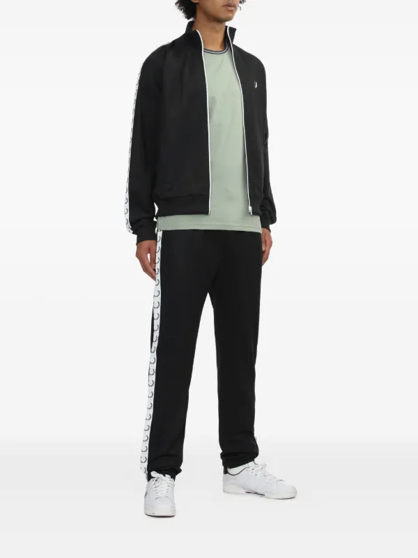Fred Perry logo-tape Track Jacket | Black | FARFETCH