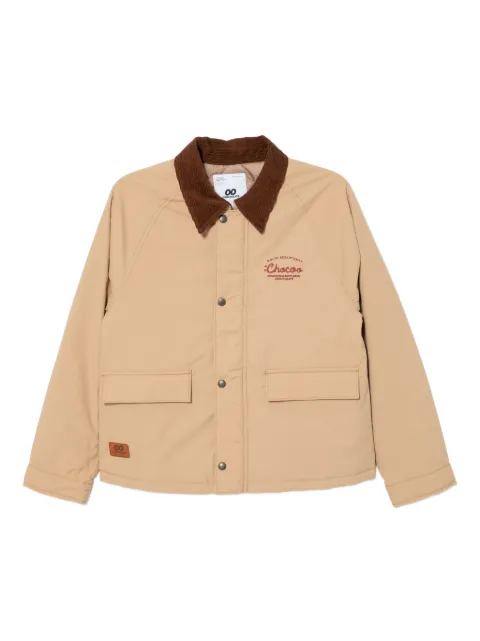 CHOCOOLATE logo-embroidered jacket