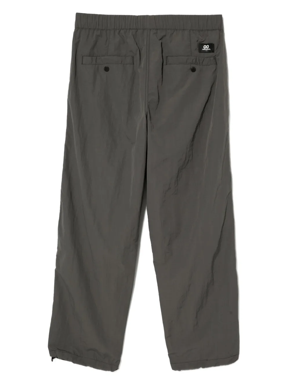 CHOCOOLATE Broek met trekkoord en logo - Grijs