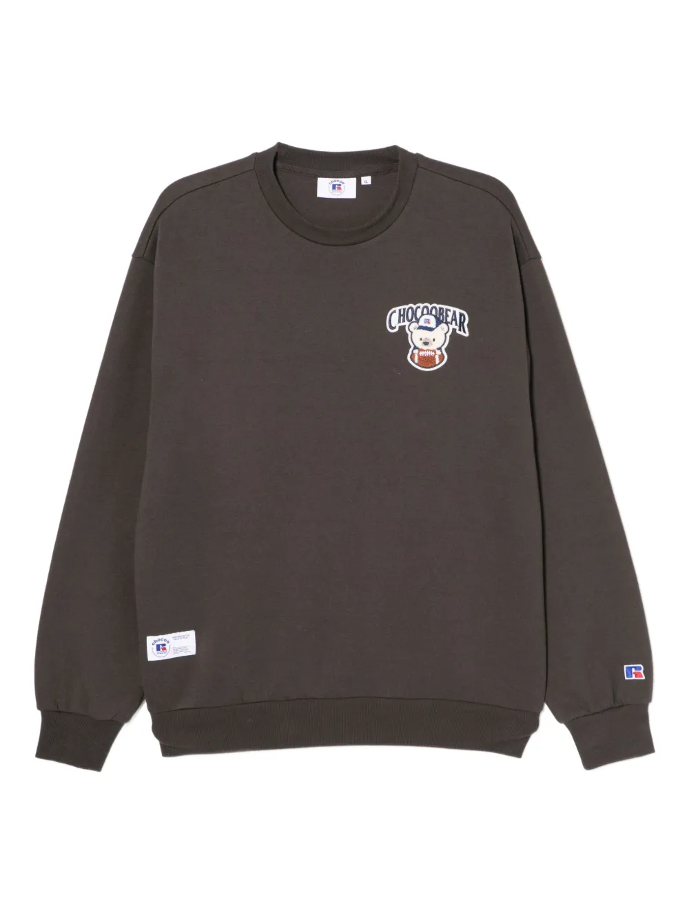 CHOCOOLATE logo-embroidered sweatshirt | Brown | Image 1